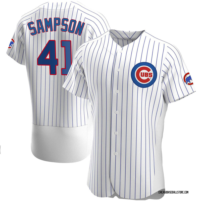 Adrian Sampson Youth Chicago Cubs Road Cooperstown Collection