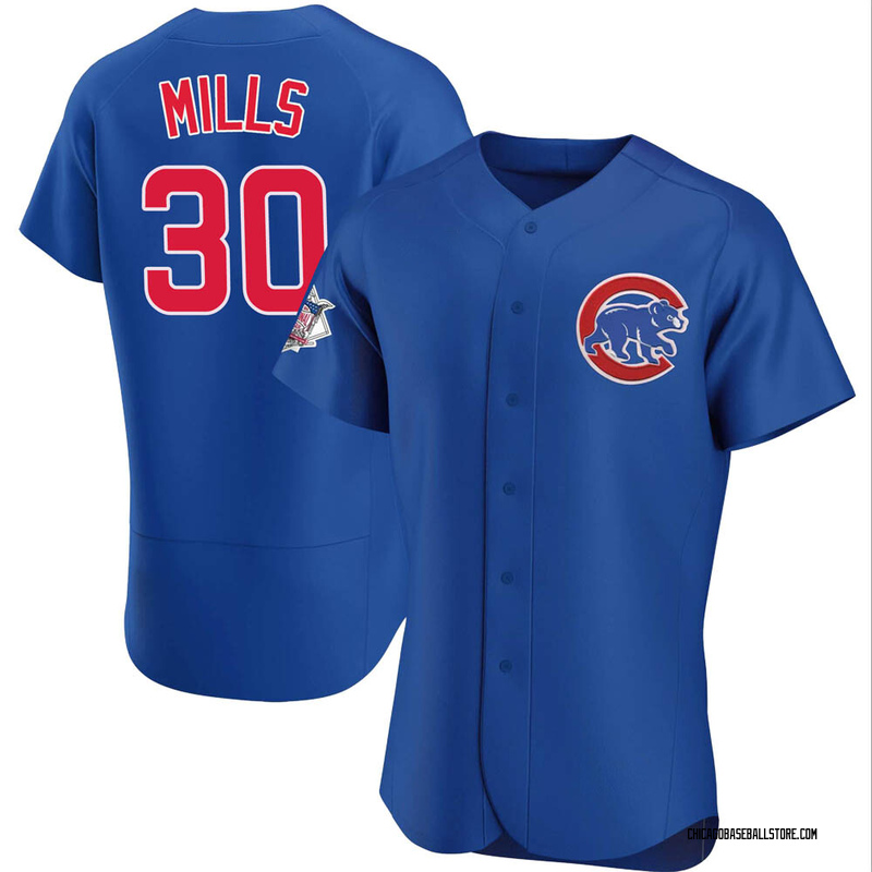 Alec Mills Men's Chicago Cubs Alternate Jersey - Royal Authentic