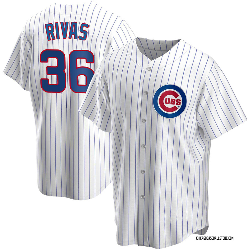 Alfonso Rivas Chicago Cubs Alternate Royal Baseball Player Jersey