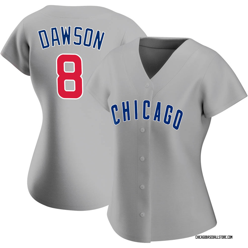 Andre Dawson Chicago Cubs Road Gray Men's Replica Jersey