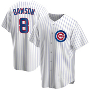 Andre Dawson Youth Chicago Cubs Home Jersey - White Replica