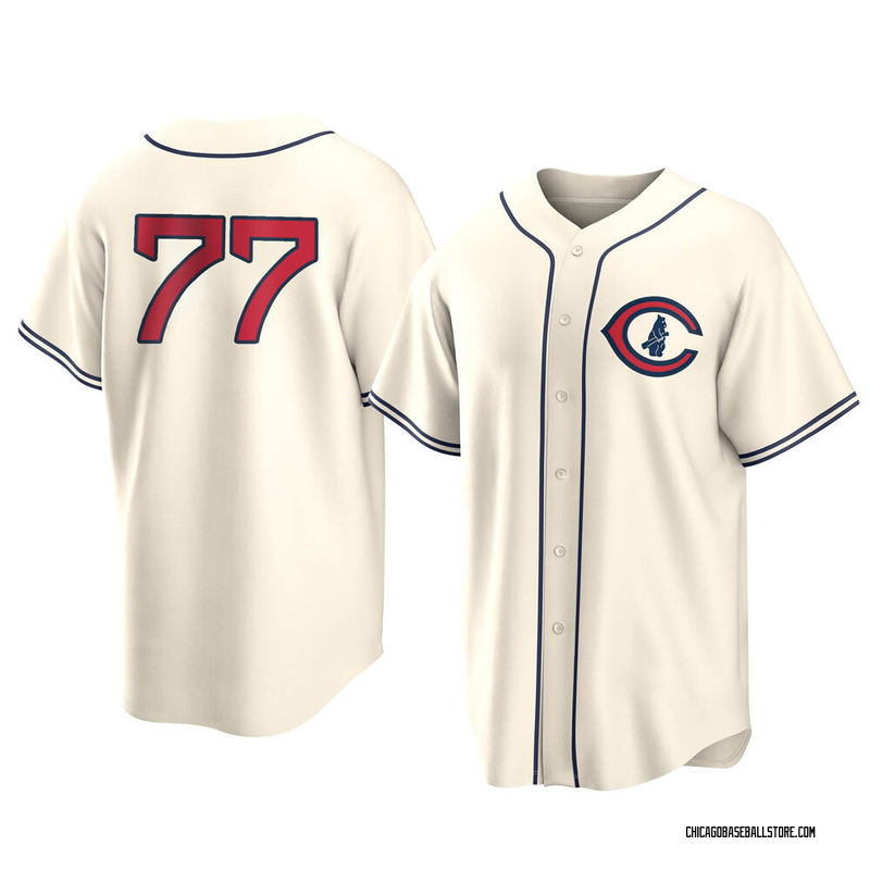 Clint Frazier Men's Chicago Cubs 2022 Field Of Dreams Jersey - Cream Replica