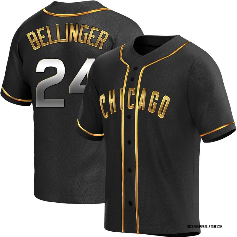Cody Bellinger Youth Chicago Cubs Alternate Jersey - Black Golden Replica