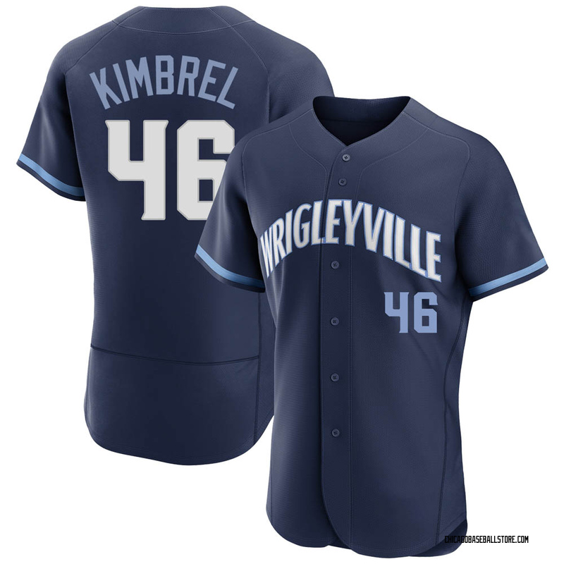 Men Chicago Cubs Craig Kimbrel Navy 2021 City Connect Replica Jersey – The  Beauty You Need To See