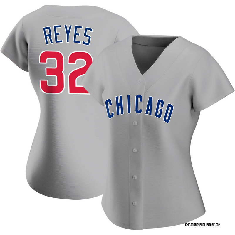 Franmil Reyes Women's Chicago Cubs Road Jersey - Gray Replica