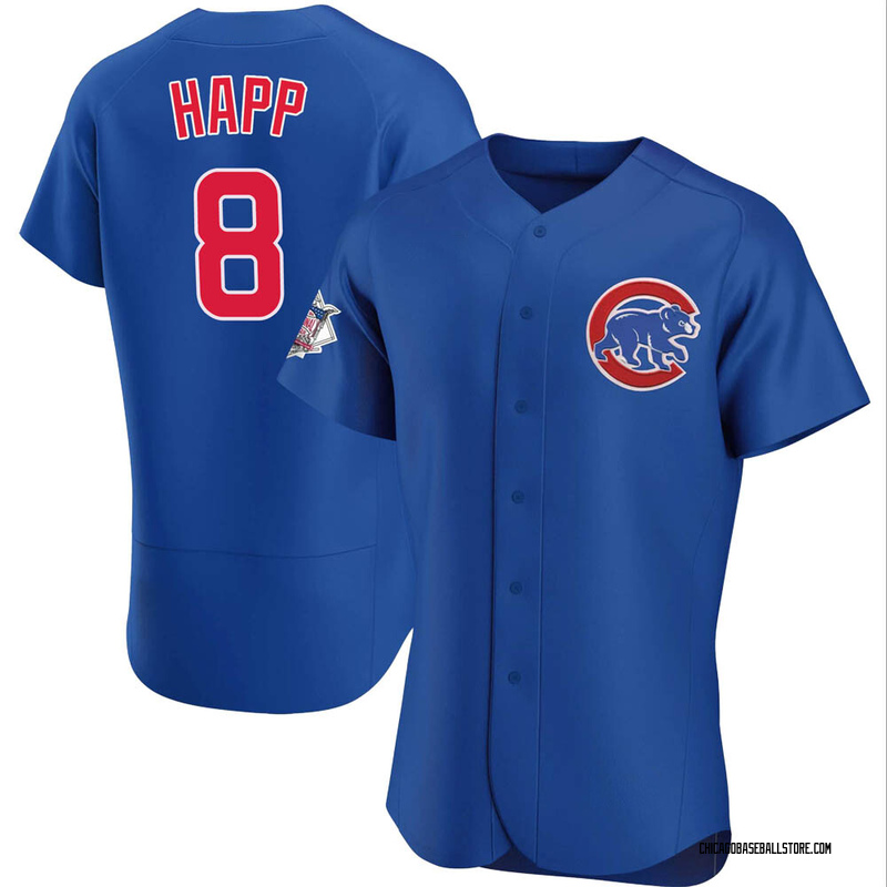 MLB Chicago Cubs City Connect (Ian Happ) Men's Replica Baseball Jersey