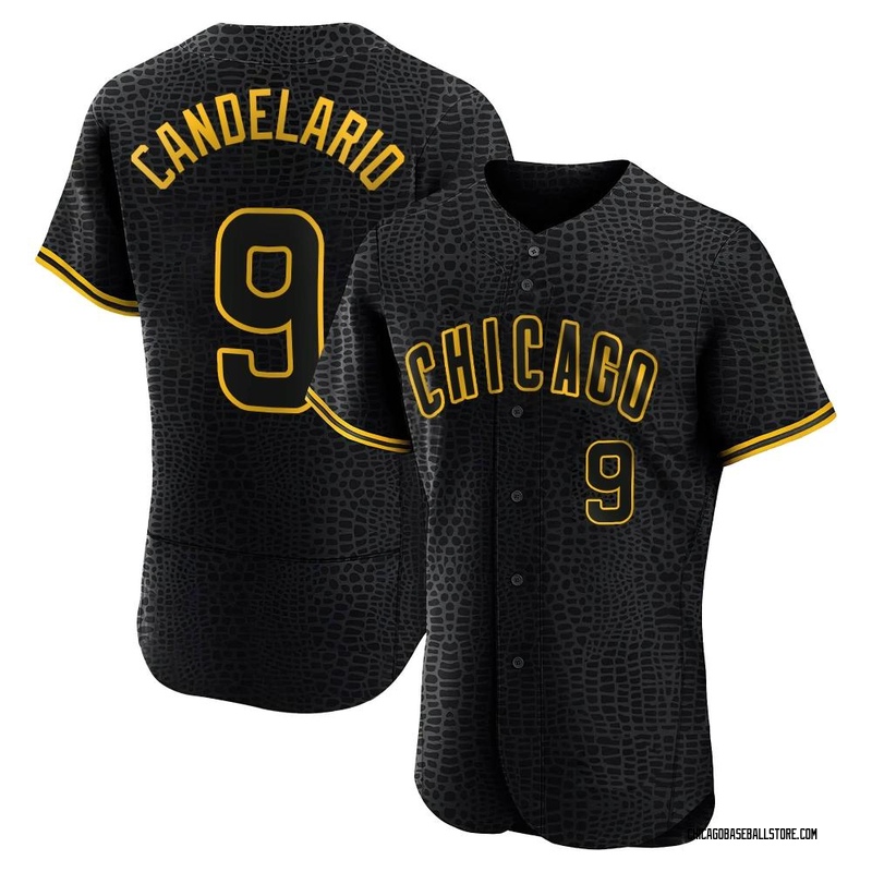 Jeimer Candelario Men's Nike White Chicago Cubs Home Authentic Custom Jersey
