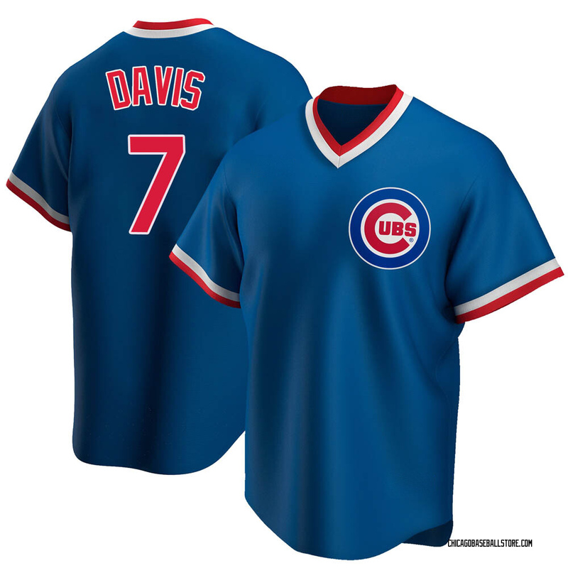 Jody Davis Youth Chicago Cubs Road Cooperstown Collection Jersey