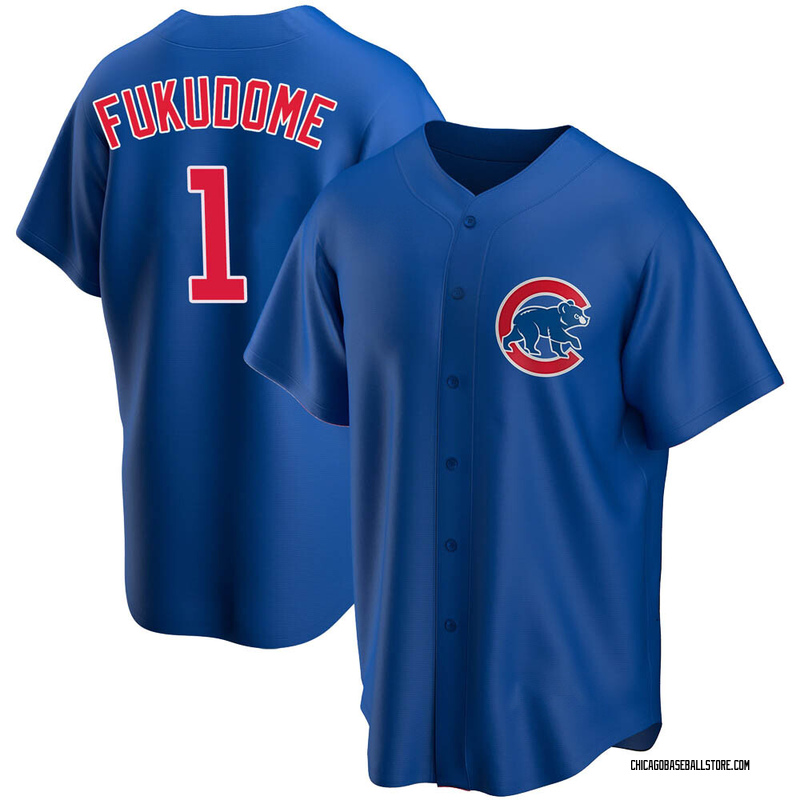 Kosuke Fukudome Youth Chicago Cubs Pitch Fashion Jersey - Black Replica