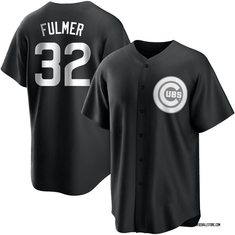 32 Michael Fulmer Chicago Cubs Mens Replica Alt Logo Shirt