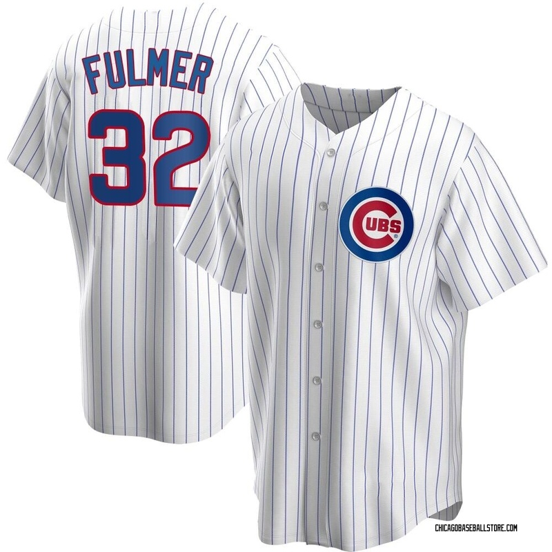 32 Michael Fulmer Chicago Cubs Mens Replica Alt Logo Shirt