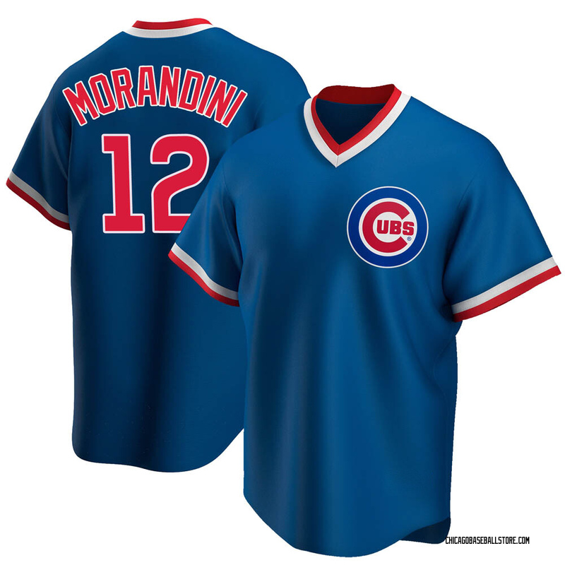 Mickey Morandini Men's Chicago Cubs Road Cooperstown Collection