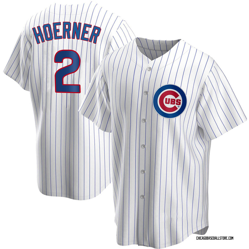 Nico Hoerner Chicago Cubs Kids Home Jersey by Majestic