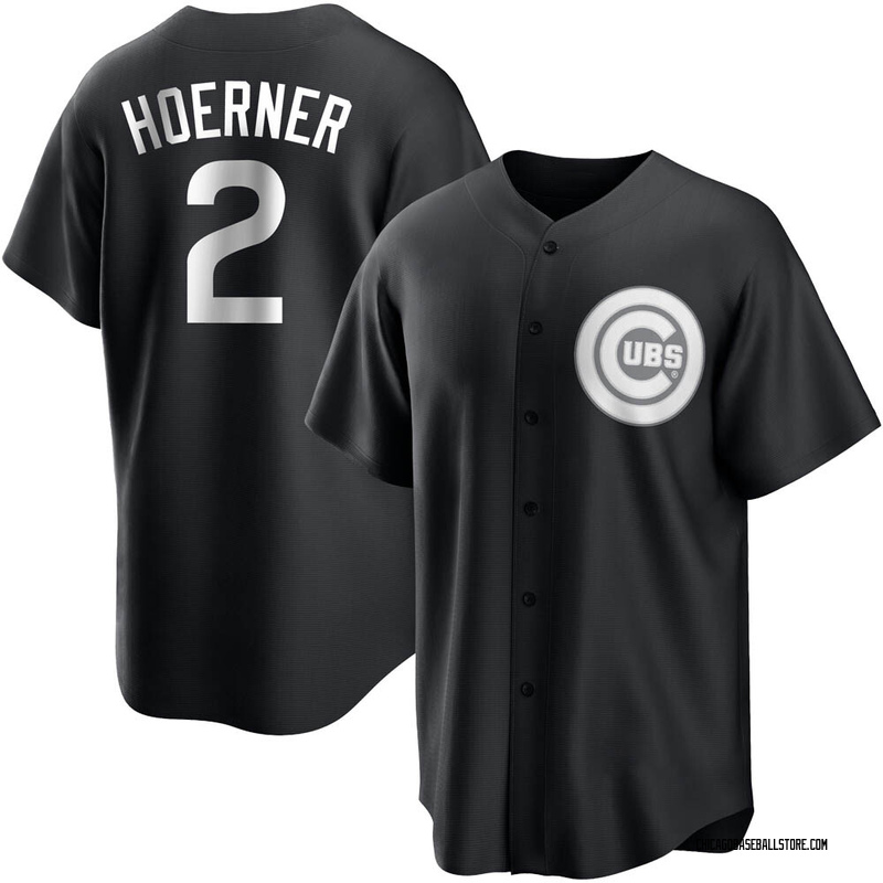 Nico Hoerner Men's Chicago Cubs Home Cooperstown Collection Jersey - White  Replica