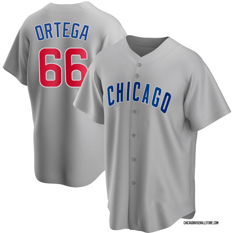 Rafael Ortega Men's Chicago Cubs Road Jersey - Gray Replica