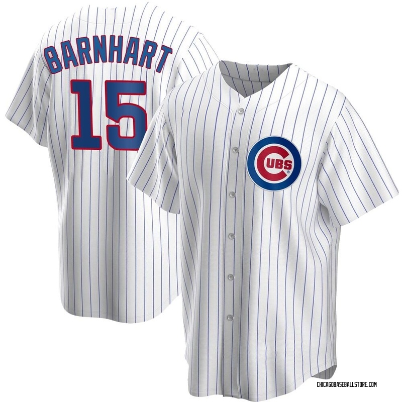 Tucker Barnhart Chicago Cubs Road Jersey by Majestic