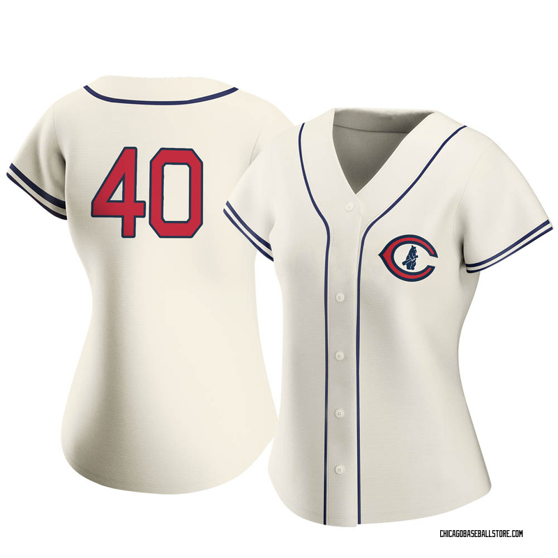 Willson Contreras Women's Chicago Cubs 2022 Field Of Dreams Jersey - Cream  Authentic