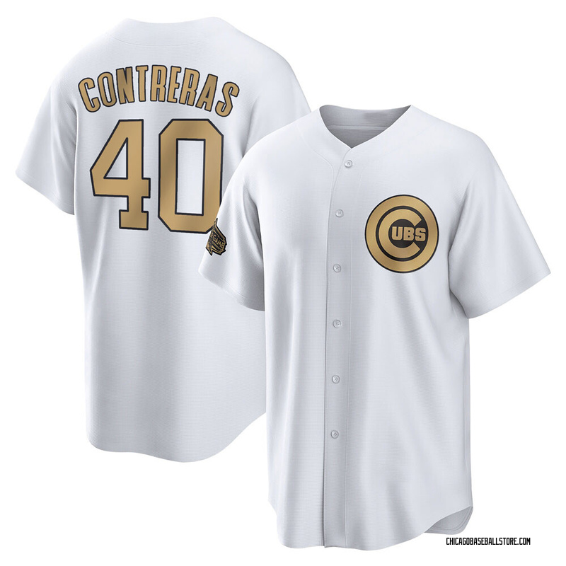 Willson Contreras Youth Chicago Cubs Replica 2022 All-Star Jersey - White  Game