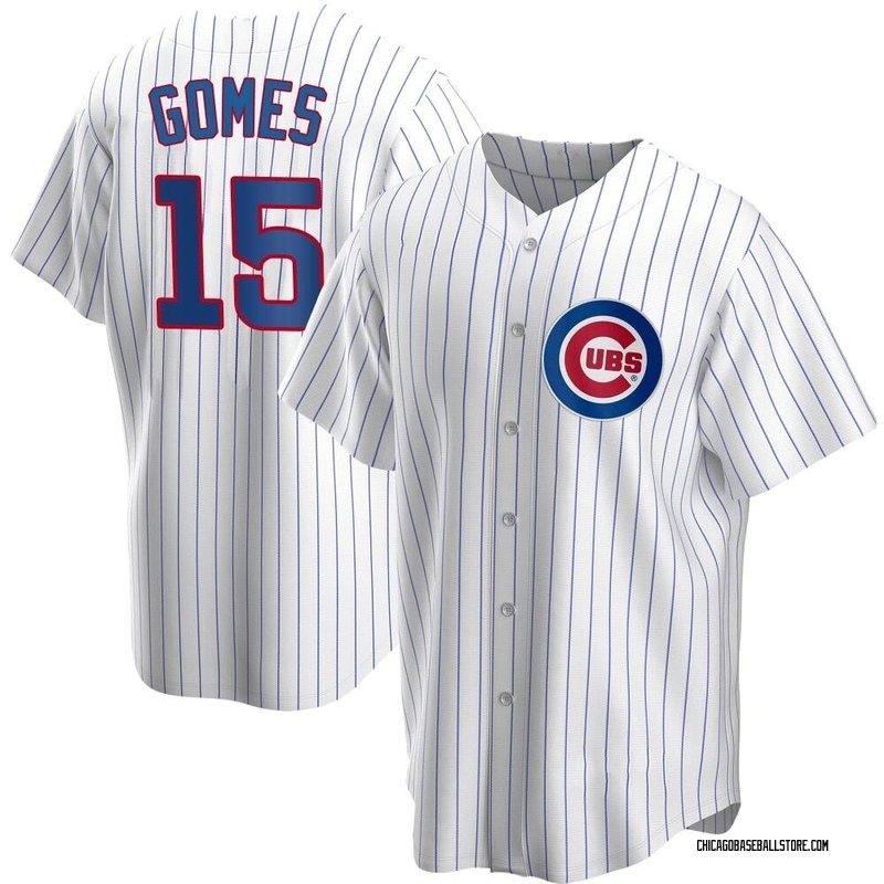 Yan Gomes Youth Chicago Cubs Home Jersey - White Replica